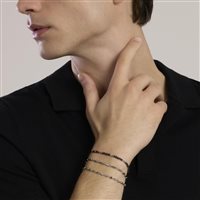 Bracciale Mabina Uomo Rocket in Argento Ematite 534117 - 534117